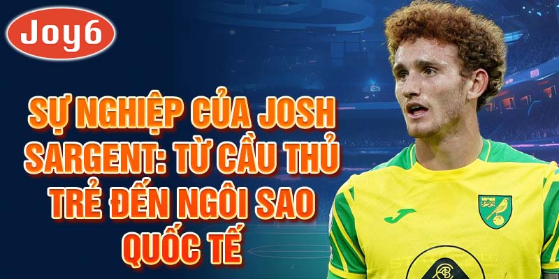 Sự nghiệp của josh sargent: từ cầu thủ trẻ đến ngôi sao quốc tế