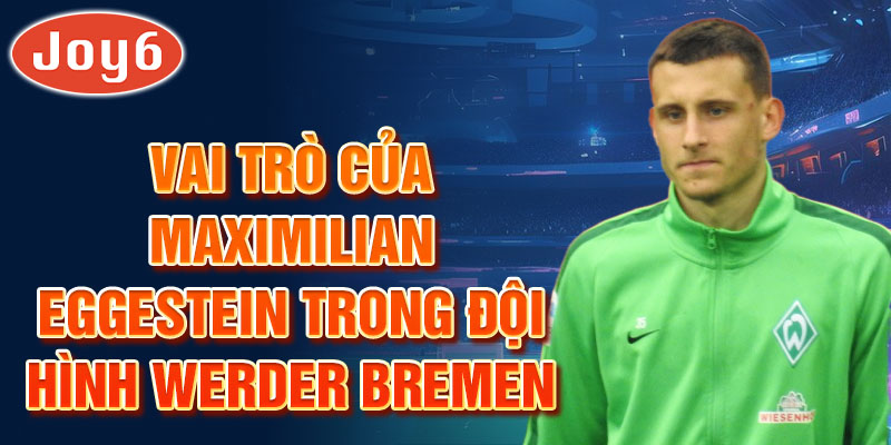 Vai trò của Maximilian Eggestein trong đội hình Werder Bremen