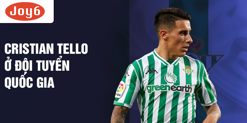 Cristian Tello ở đội tuyển quốc gia